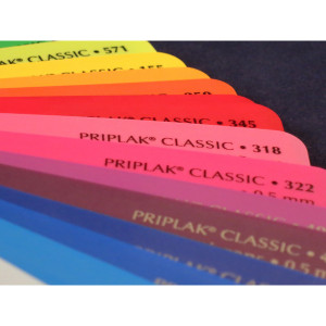 PRIPLAK CLASSIC 800µ gelb 80x120 R