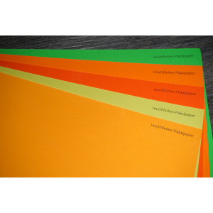 Leuchtfarbenpapier 80g 86x61 R orange